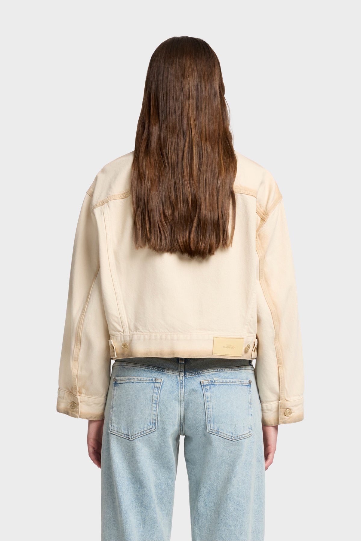 Chamarra Mujer Mankind Oli Cropped Trucker Jacket | 7 for all mankind