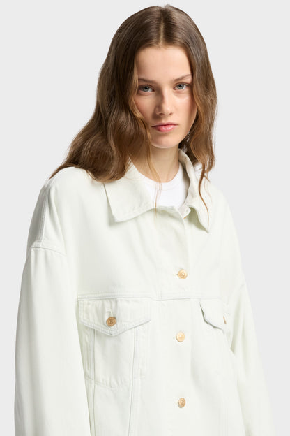 Camisa Mujer Mankind Oli Oversized Trucker | 7 for all mankind