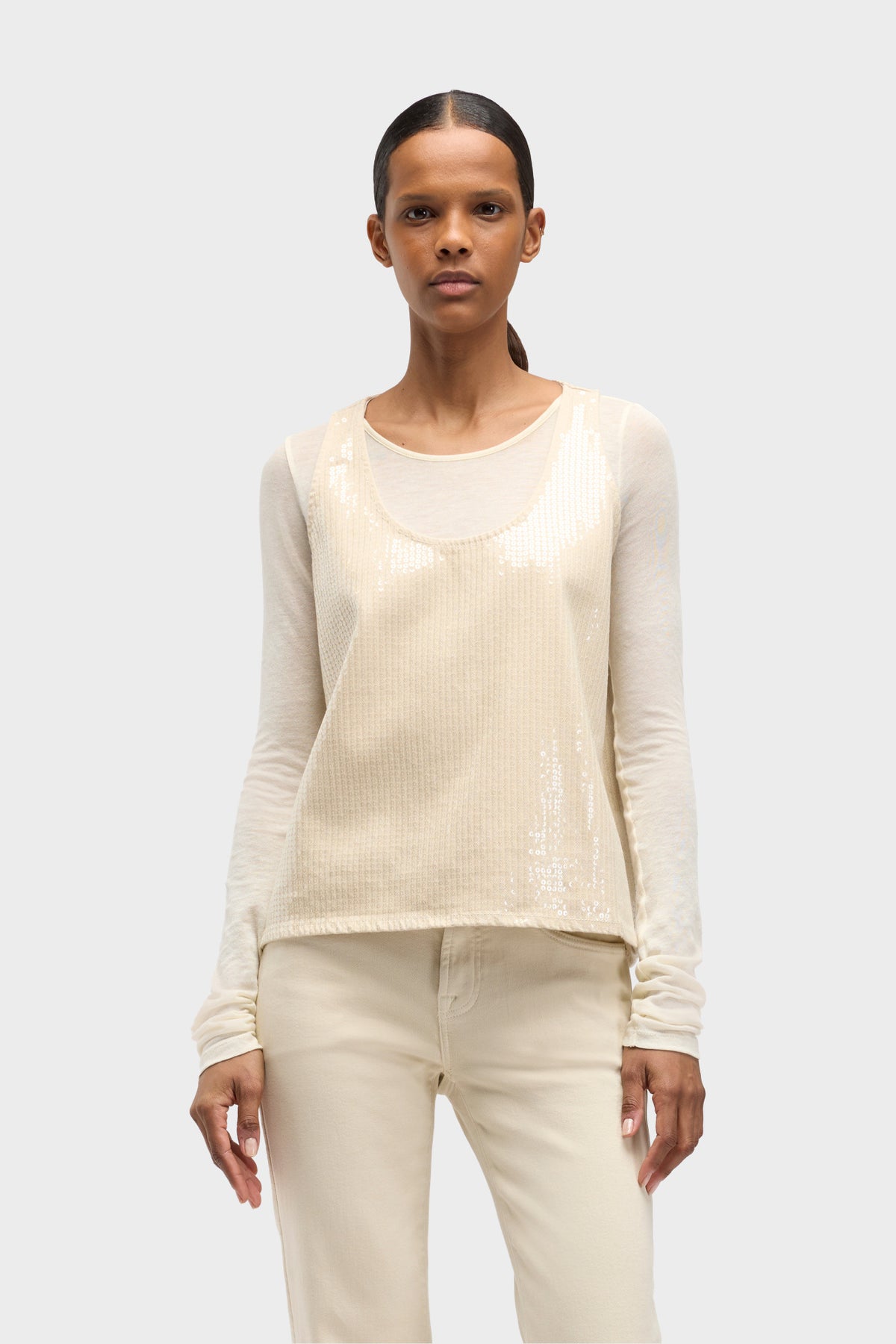 Blusa Mujer Mankind Long Tank | 7 for all mankind