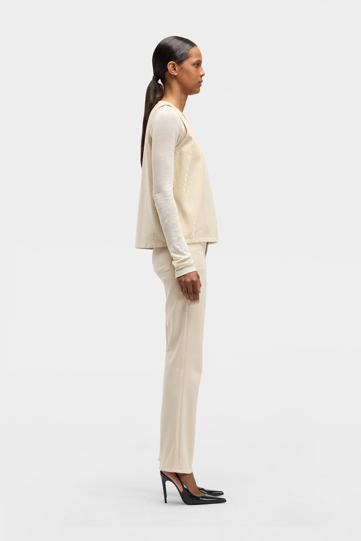 Blusa Mujer Mankind Long Tank | 7 for all mankind