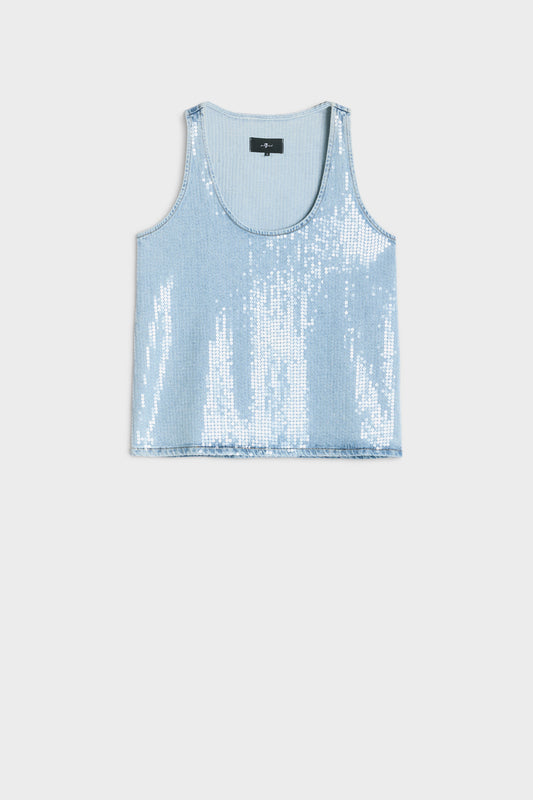 Blusa Mujer Mankind Long Tank | 7 for all mankind