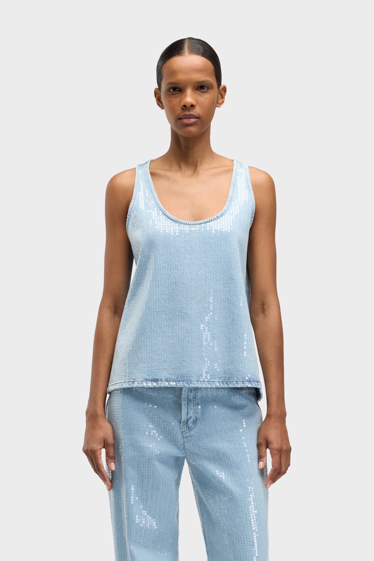 Blusa Mujer Mankind Long Tank | 7 for all mankind