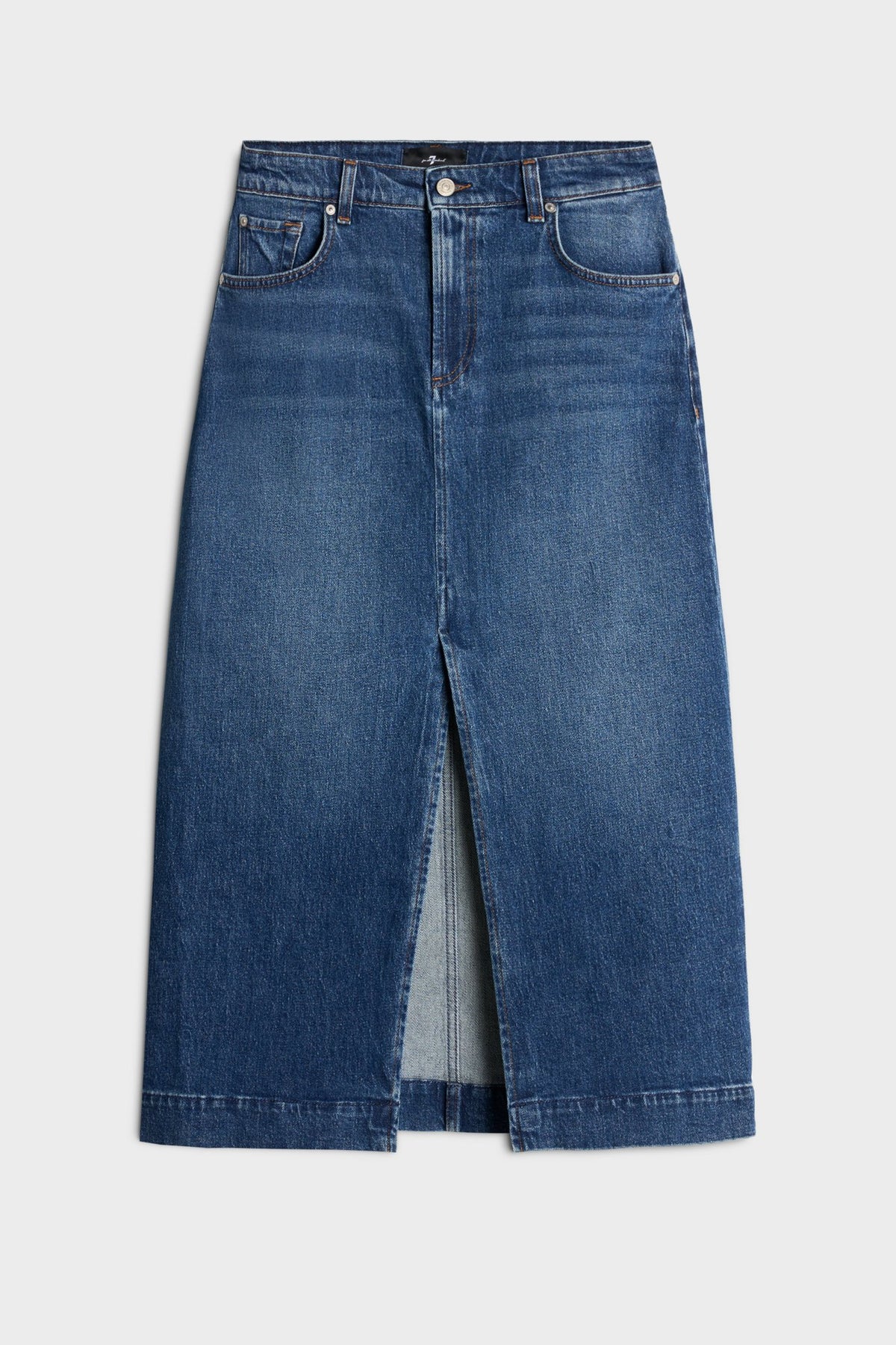 Falda Mujer Amber Midi Skirt | 7 for all mankind