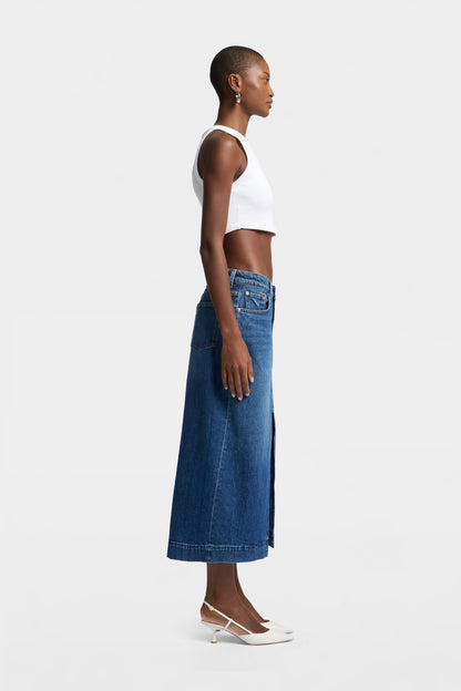 Falda Mujer Amber Midi Skirt | 7 for all mankind
