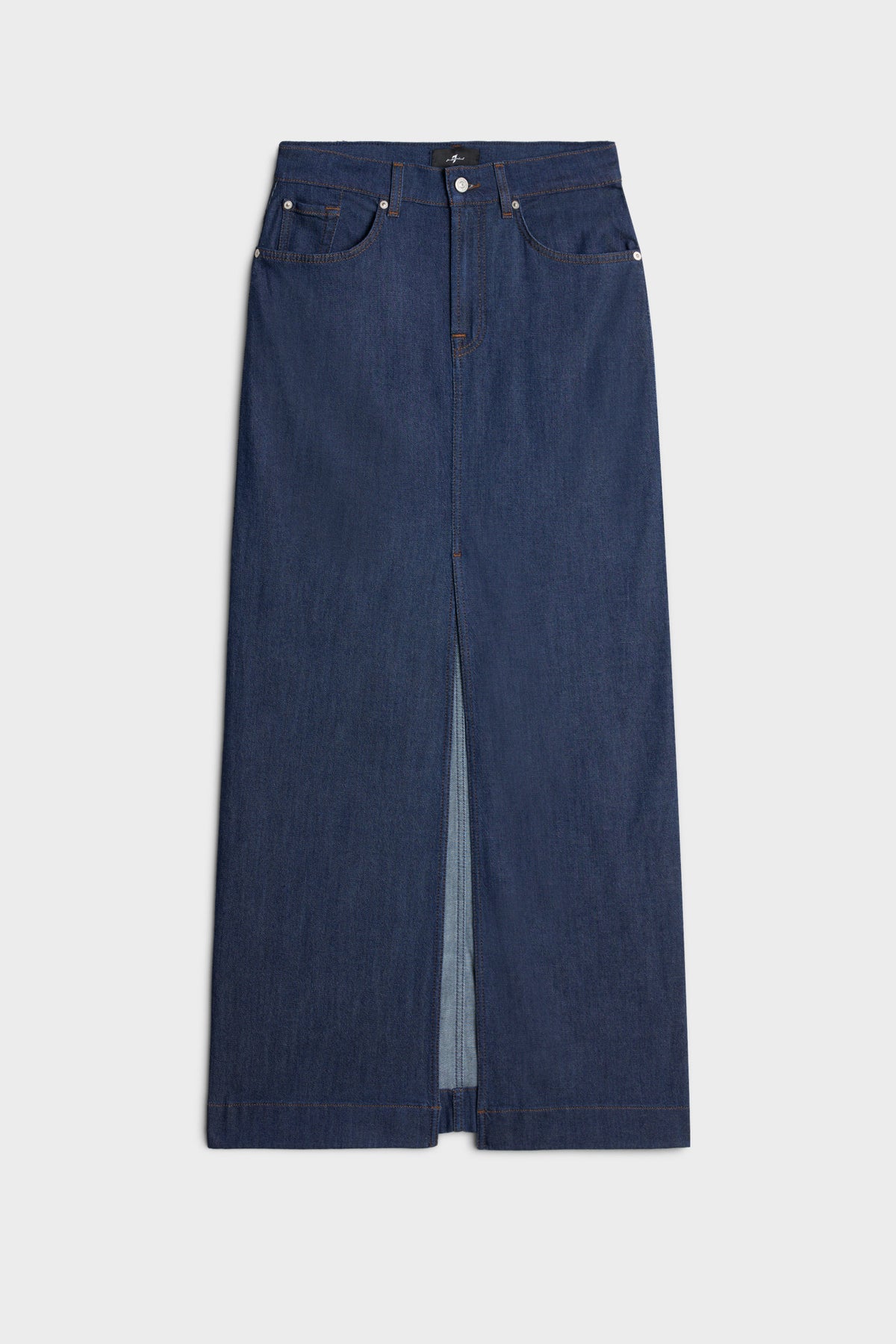 Falda Mujer Weightless Front Slit Maxi Skirt | 7 for all mankind