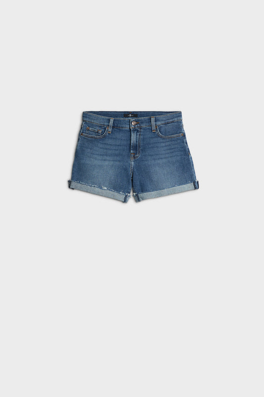 Shorts de Mujer Mid Roll Short | 7 for all mankind