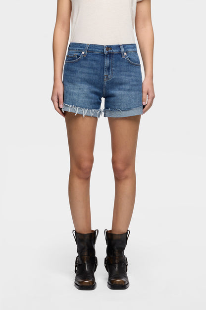Shorts de Mujer Mid Roll Short | 7 for all mankind