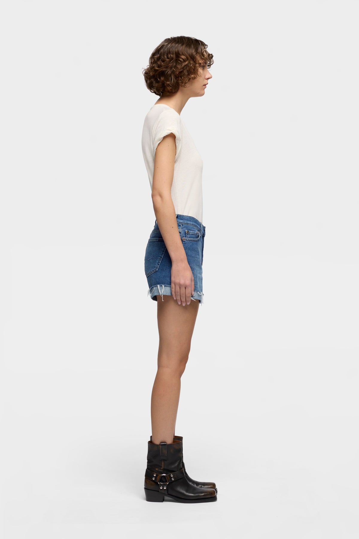 Shorts de Mujer Mid Roll Short | 7 for all mankind