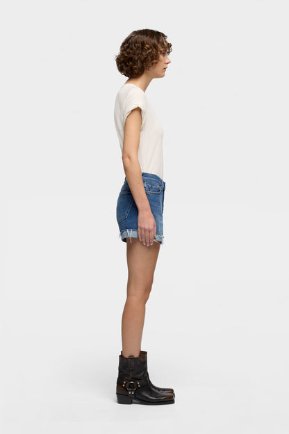 Shorts de Mujer Mid Roll Short | 7 for all mankind