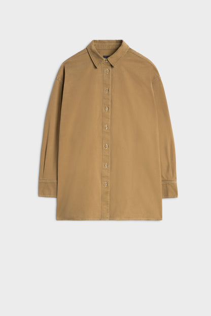 Camisa Mujer Comfort Twill Nina Relaxed Overshirt | 7 for all mankind