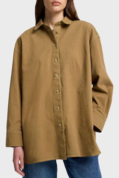 Camisa Mujer Comfort Twill Nina Relaxed Overshirt | 7 for all mankind