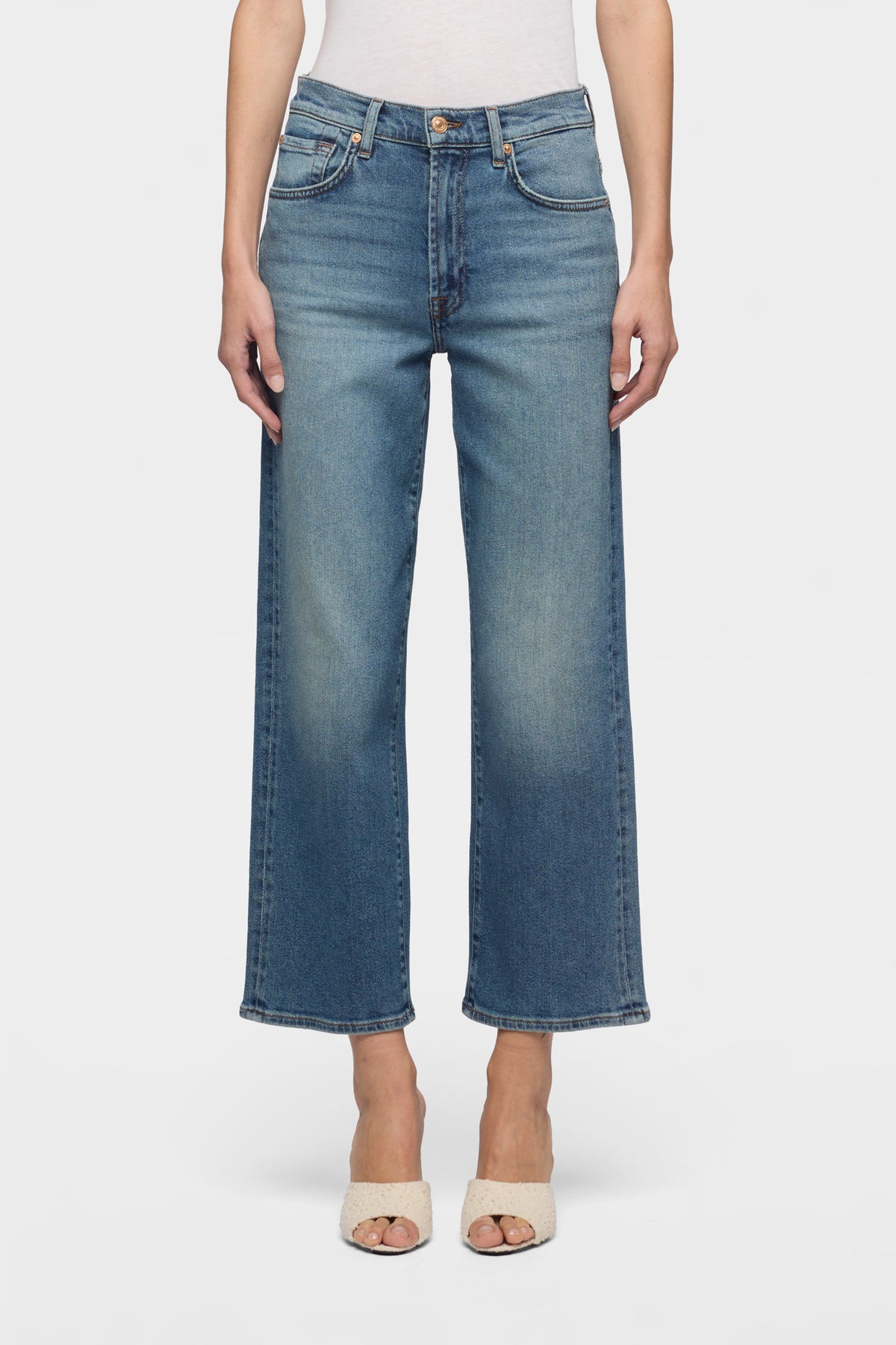 Jeans de Mujer Stovepipe Straight Ankle | 7 for all mankind