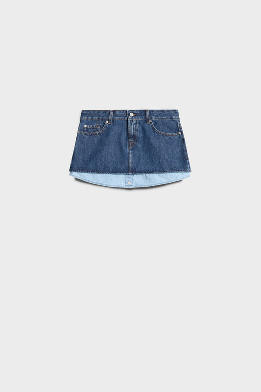 Falda Mujer Cherry Mini Skirt | 7 for all mankind