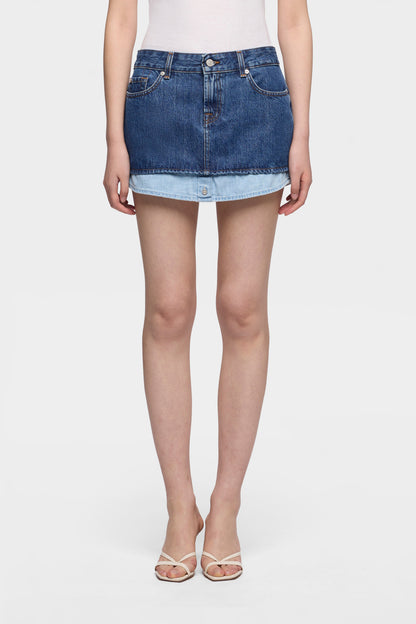 Falda Mujer Cherry Mini Skirt | 7 for all mankind