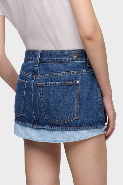 Falda Mujer Cherry Mini Skirt | 7 for all mankind