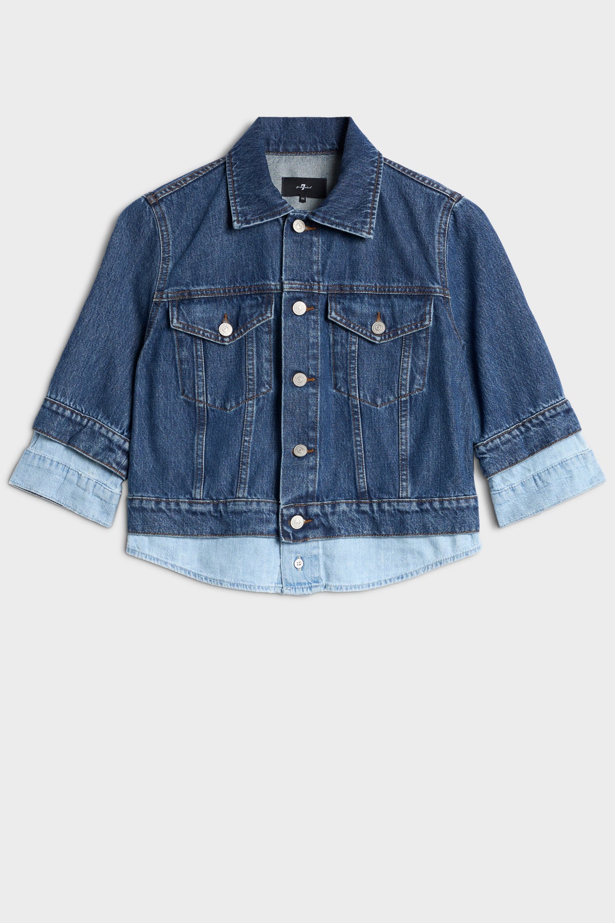 Chamarra Mujer Trucker Jacket | 7 for all mankind