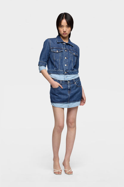 Chamarra Mujer Trucker Jacket | 7 for all mankind