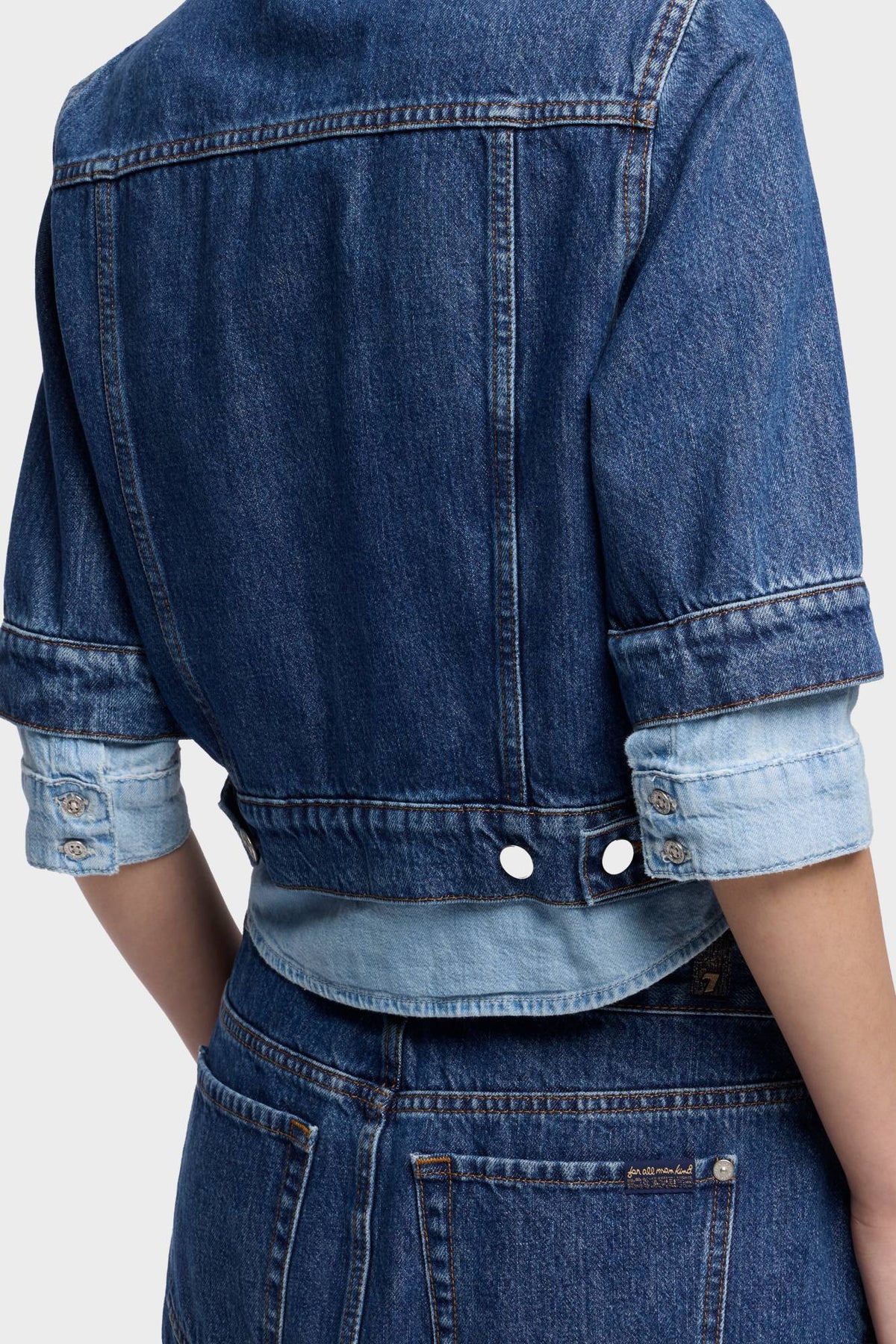 Chamarra Mujer Trucker Jacket | 7 for all mankind