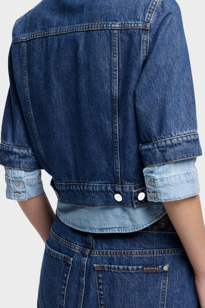 Chamarra Mujer Trucker Jacket | 7 for all mankind