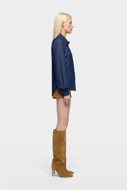 Camisa Mujer Puff Sleeve Shirt | 7 for all mankind