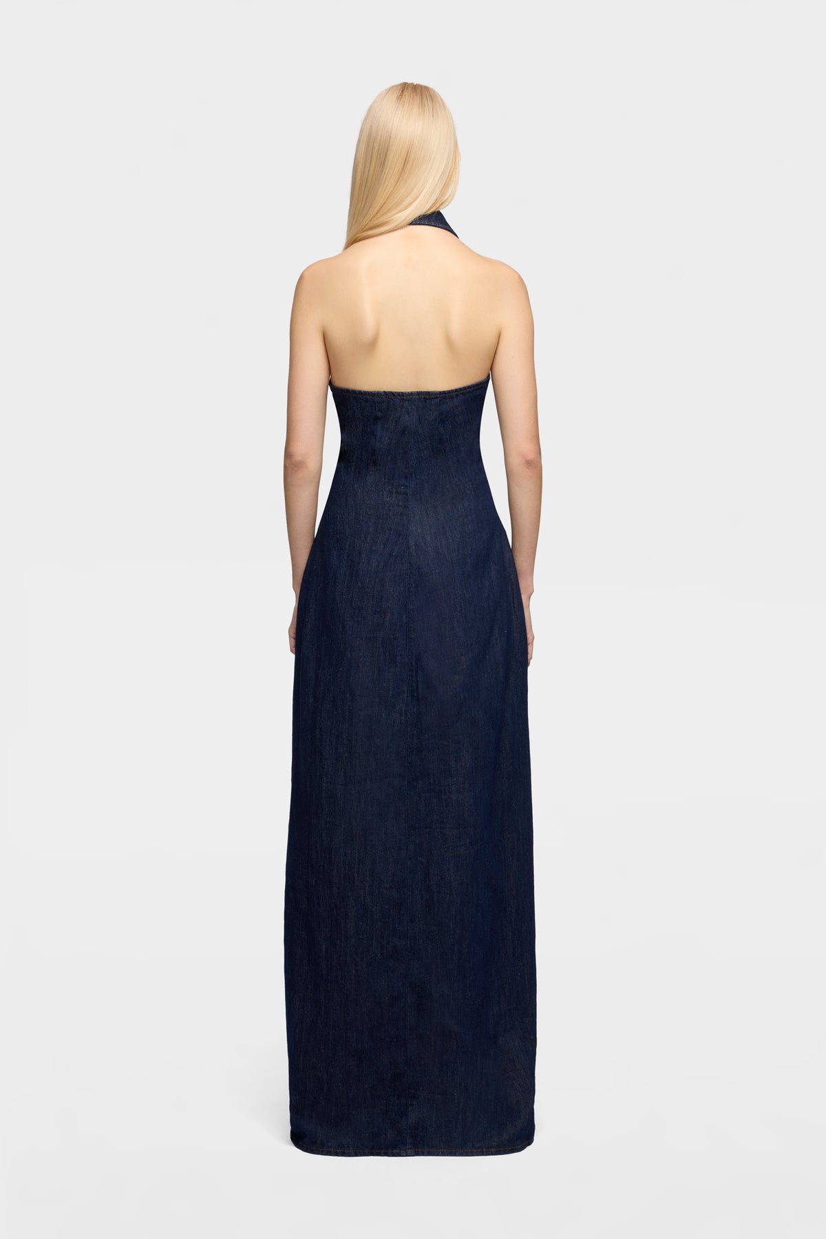 Vestido Mujer Halter Maxi Dress | 7 for all mankind