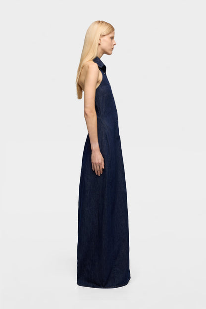 Vestido Mujer Halter Maxi Dress | 7 for all mankind