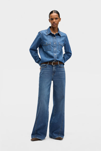 Camisa Mujer Western Shirt | 7 for all mankind