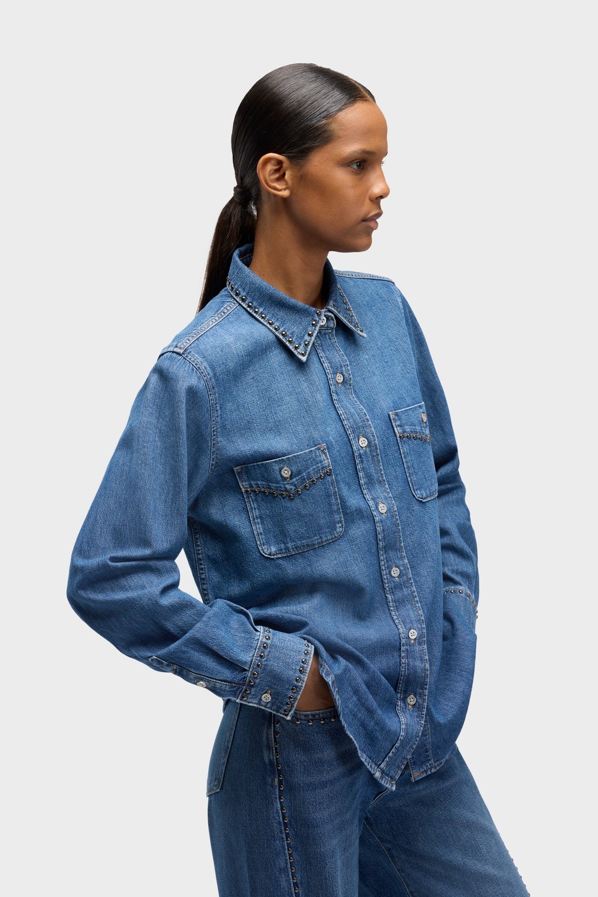 Camisa Mujer Western Shirt | 7 for all mankind