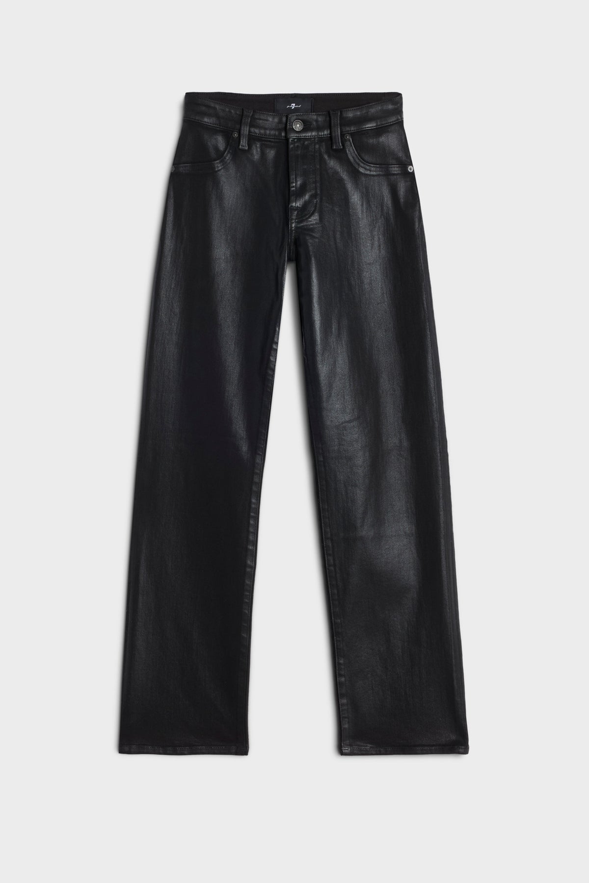 Pantalón de Mujer Coated Calie Straight | 7 for all mankind