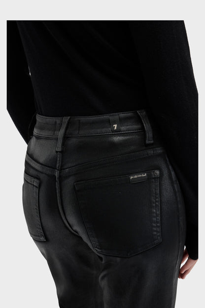 Pantalón de Mujer Coated Calie Straight | 7 for all mankind