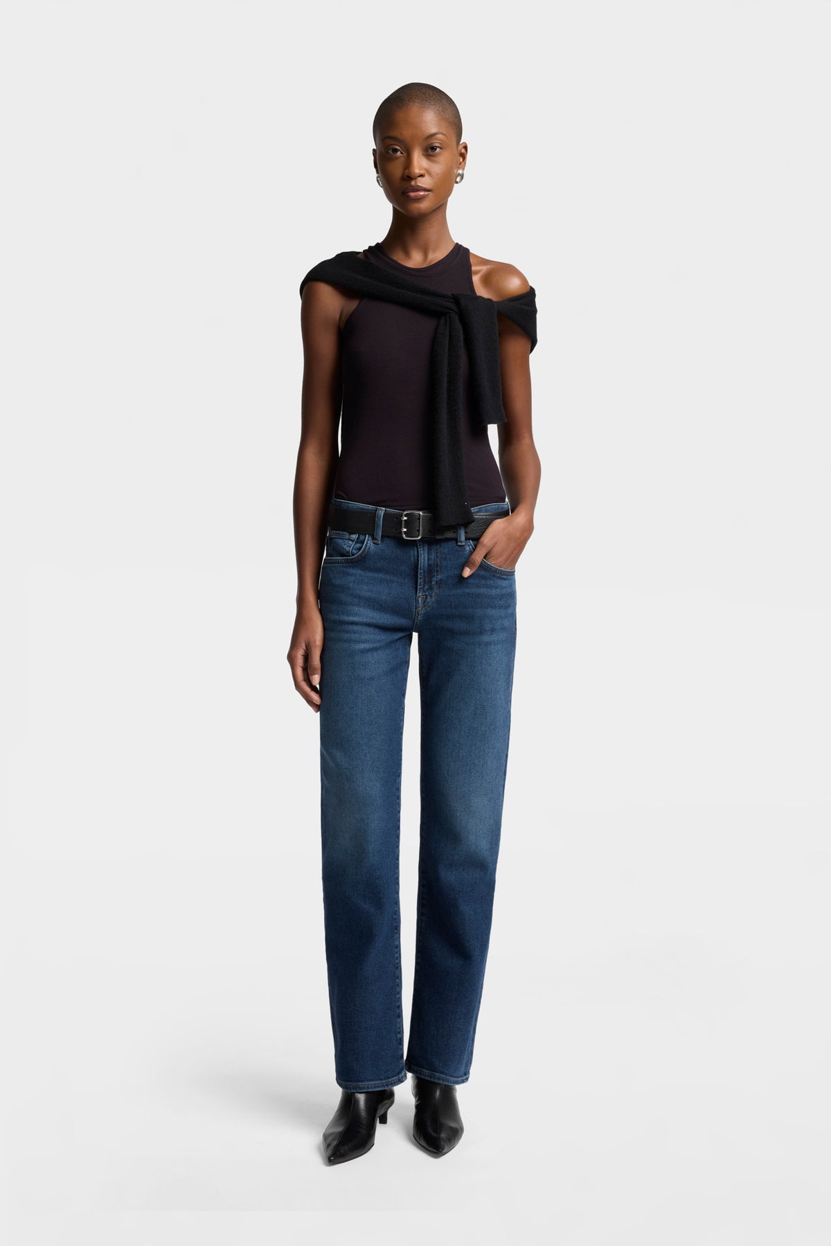Jeans de Mujer Luxe Vintage Calie Straight | 7 for all mankind