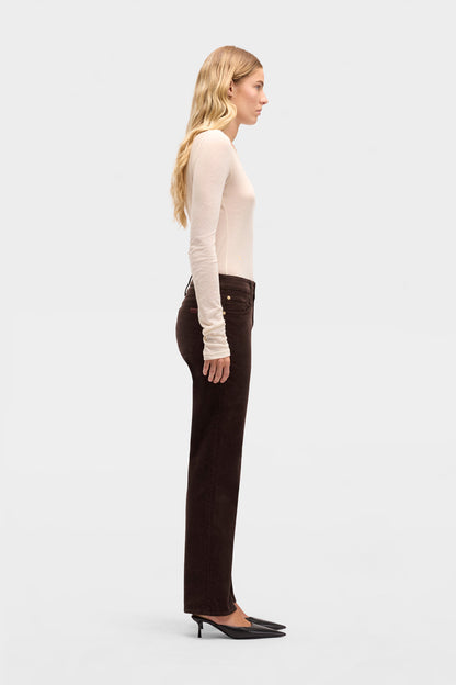 Pantalón de Mujer Corduroy Calie Straight | 7 for all mankind