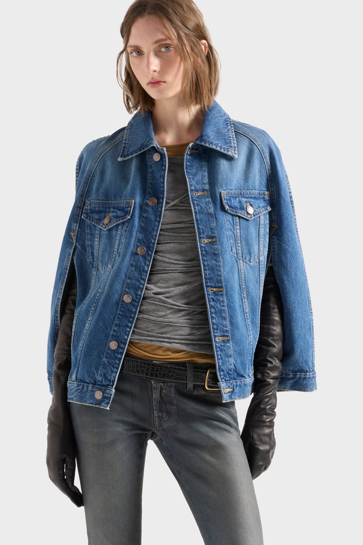 Chamarra de Mujer Tipo Capa | 7 For All Mankind