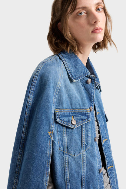 Chamarra de Mujer Tipo Capa | 7 For All Mankind