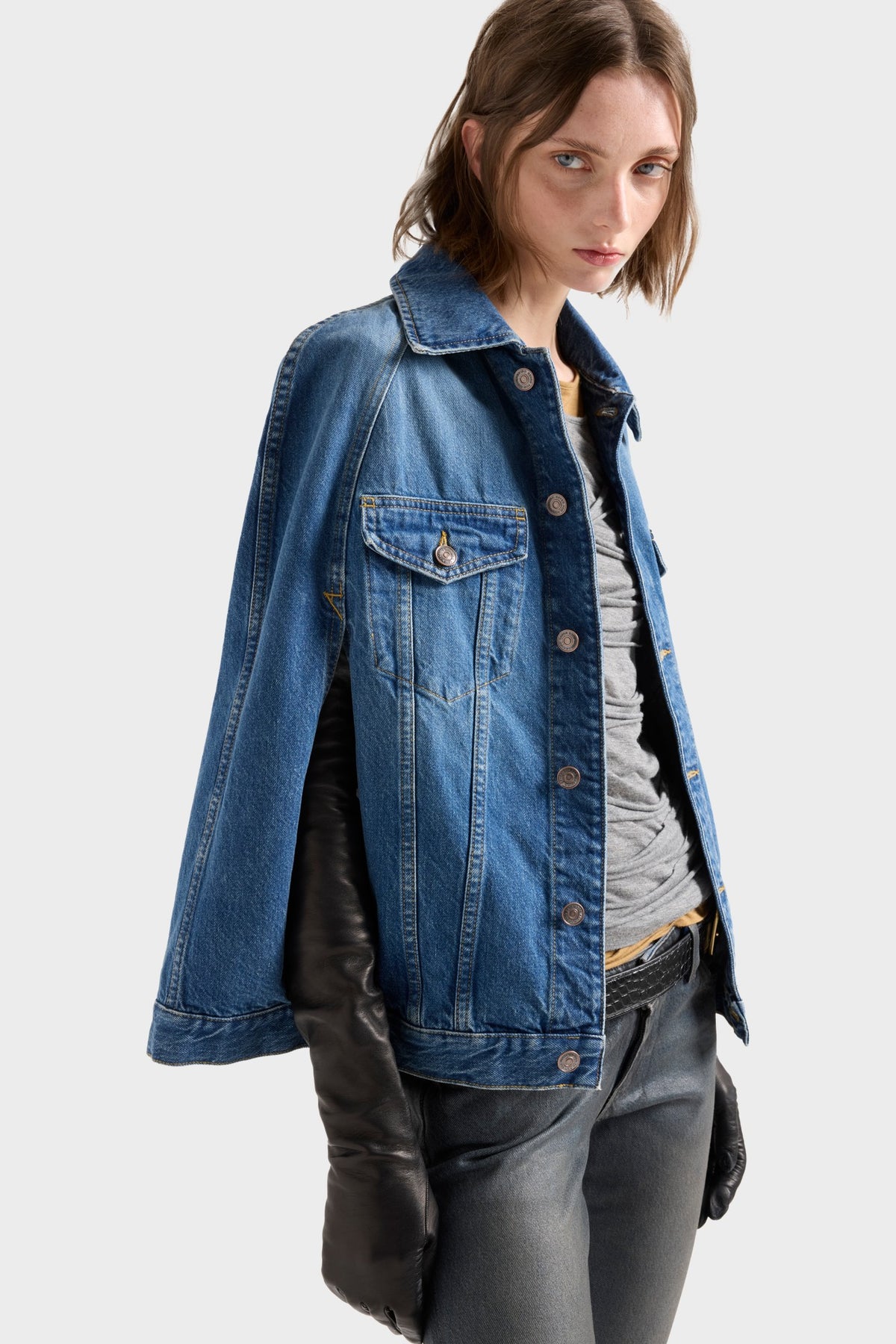 Chamarra de Mujer Tipo Capa | 7 For All Mankind