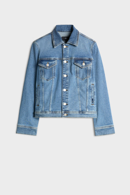 Chamarra Mujer Luxe Vintage Adi Trucker Jacket | 7 for all mankind