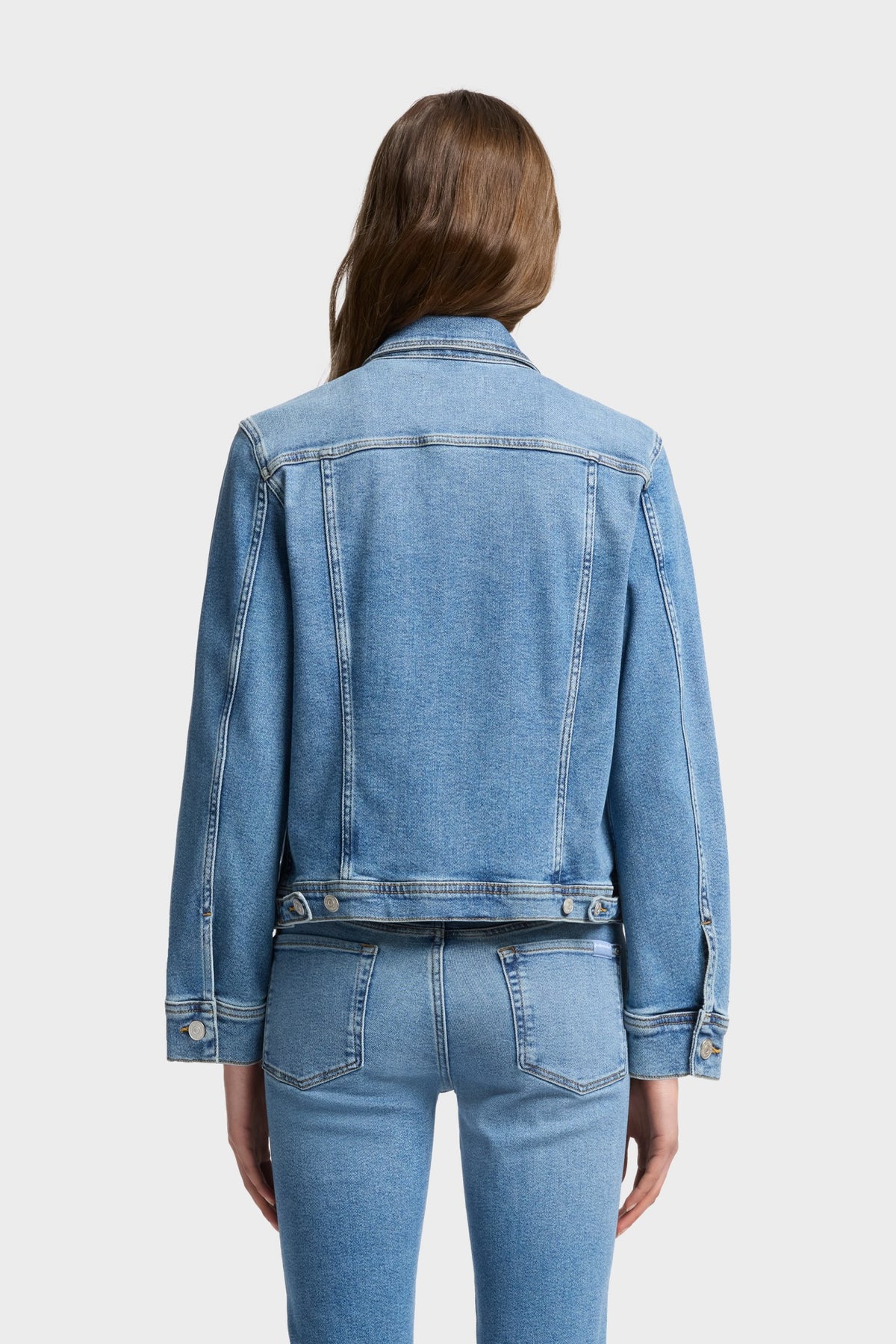 Chamarra Mujer Luxe Vintage Adi Trucker Jacket | 7 for all mankind