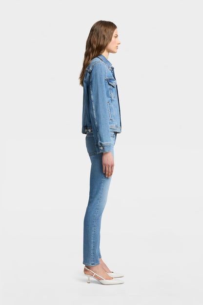 Chamarra Mujer Luxe Vintage Adi Trucker Jacket | 7 for all mankind