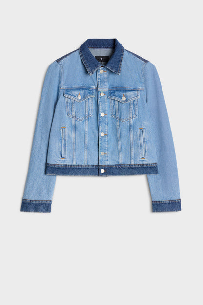 Chamarra Mujer Mankind Adi Trucker Jacket | 7 for all mankind