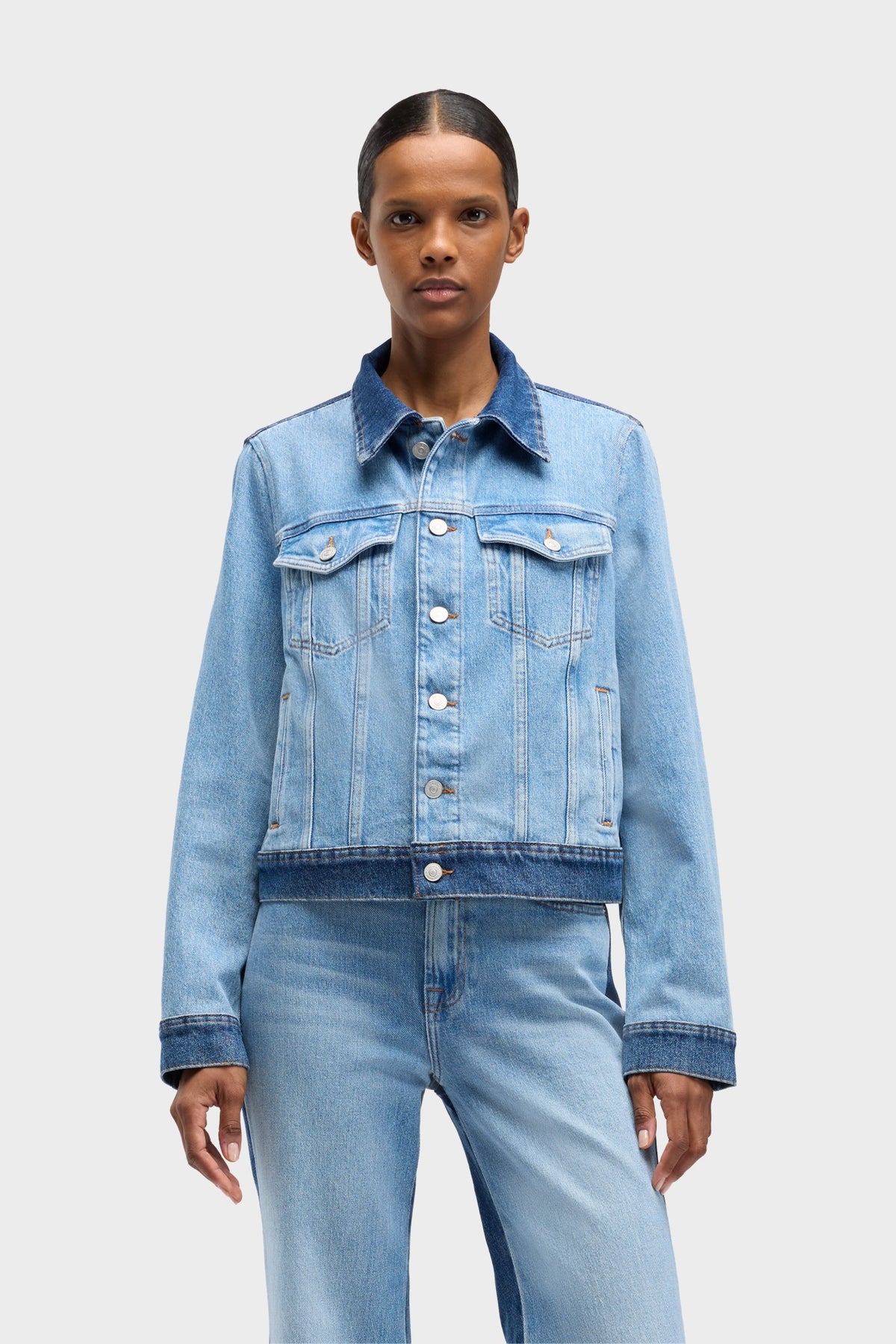 Chamarra Mujer Mankind Adi Trucker Jacket | 7 for all mankind