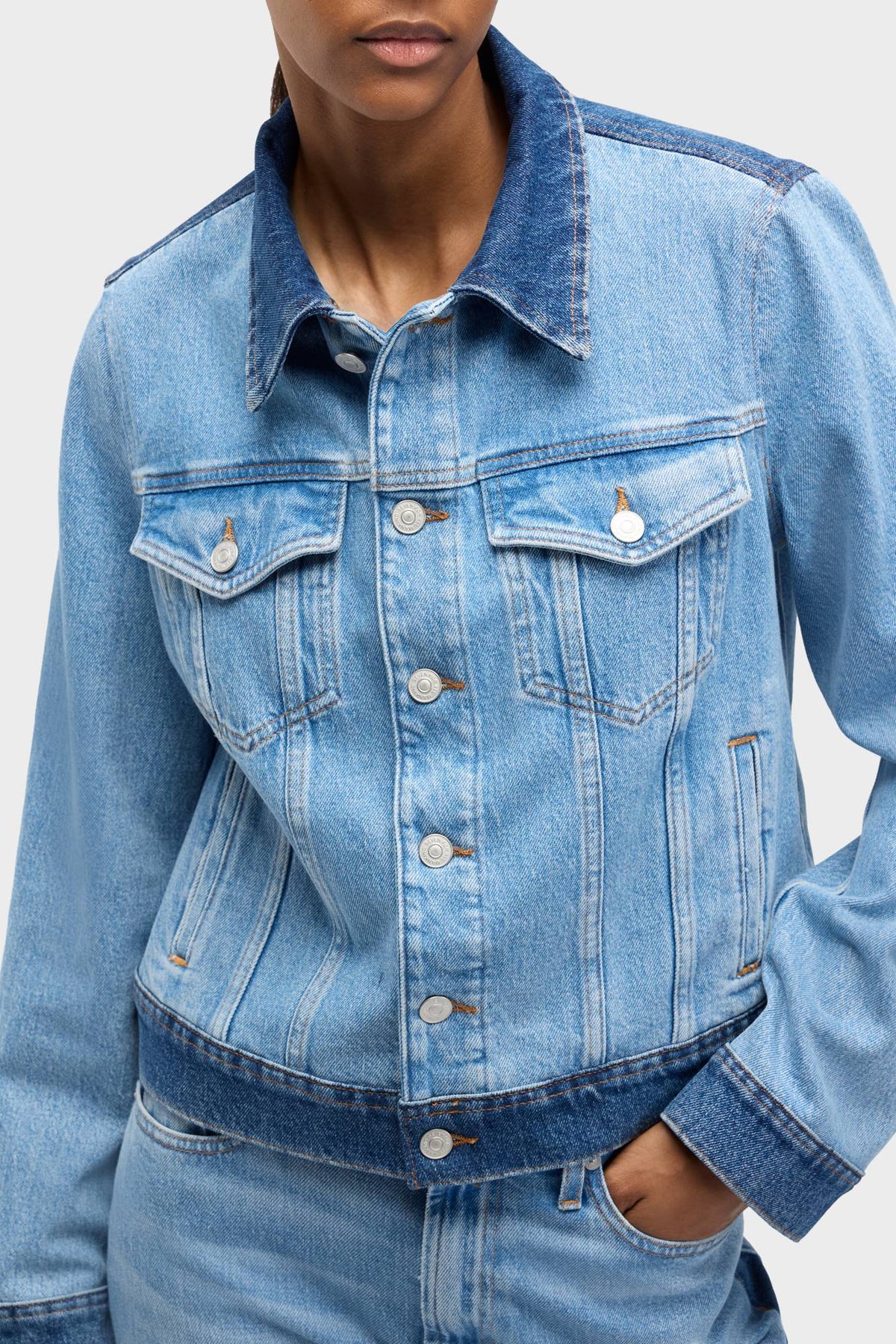 Chamarra Mujer Mankind Adi Trucker Jacket | 7 for all mankind