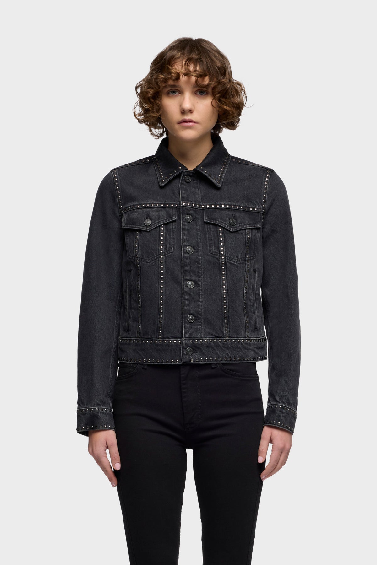 Chamarra Mujer Adi Trucker Jacket | 7 for all mankind