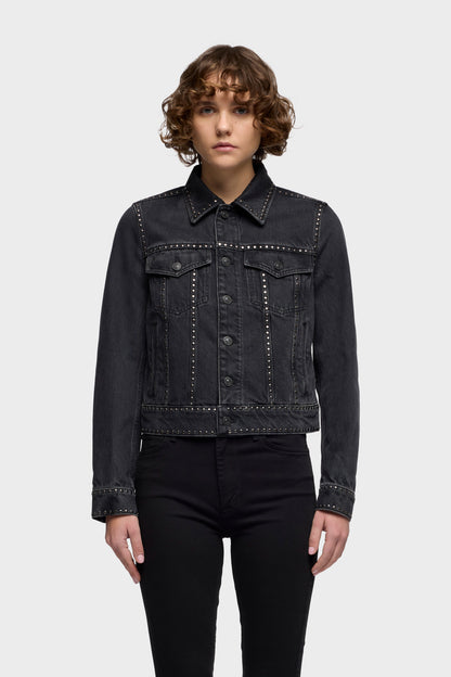 Chamarra Mujer Adi Trucker Jacket | 7 for all mankind