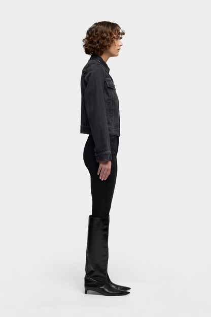 Chamarra Mujer Adi Trucker Jacket | 7 for all mankind