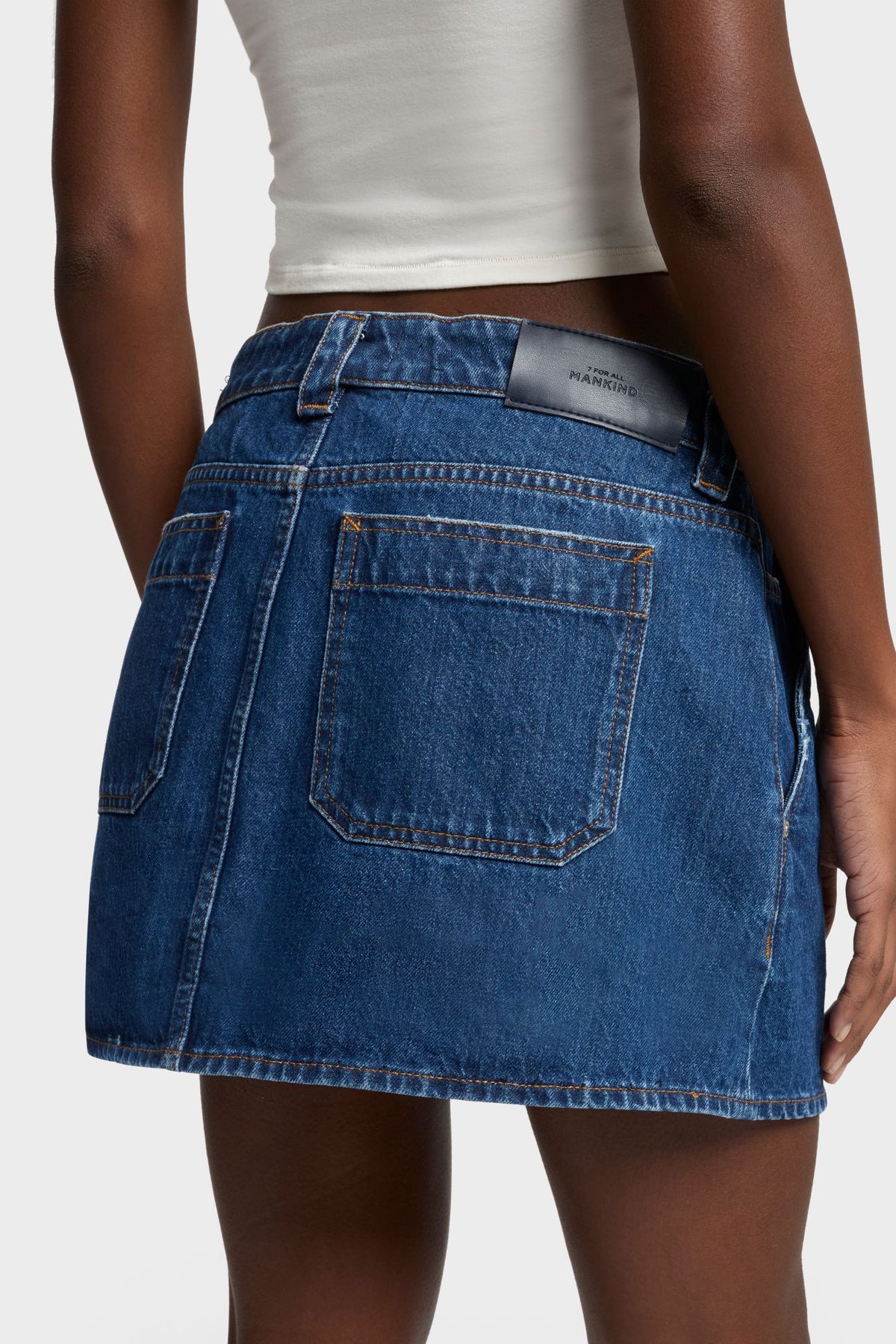 Falda Mujer Mankind Milly Studded Mini Skirt | 7 for all mankind
