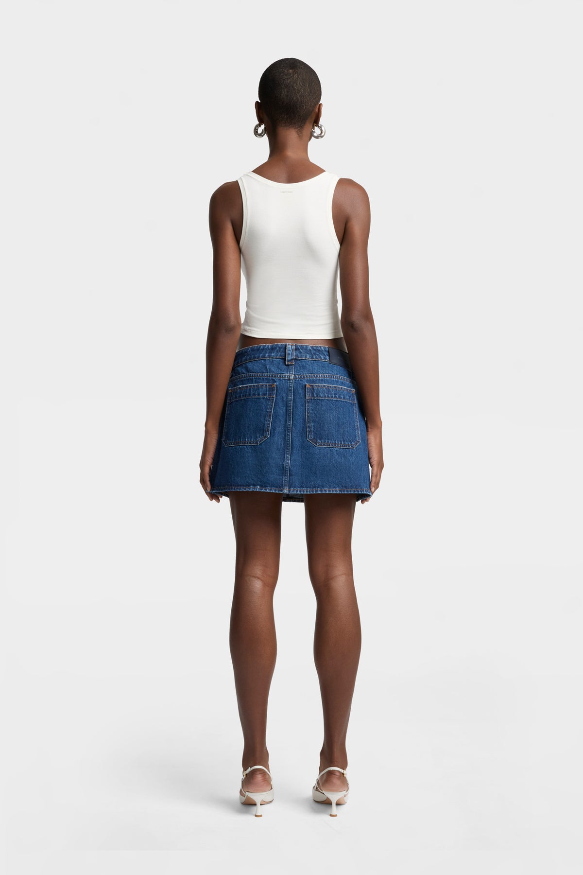 Falda Mujer Mankind Milly Studded Mini Skirt | 7 for all mankind