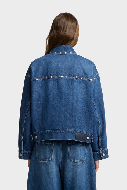 Chamarra Mujer Mankind Cropped Carpenter Jacket | 7 for all mankind