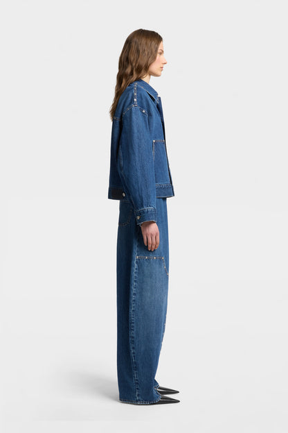 Chamarra Mujer Mankind Cropped Carpenter Jacket | 7 for all mankind