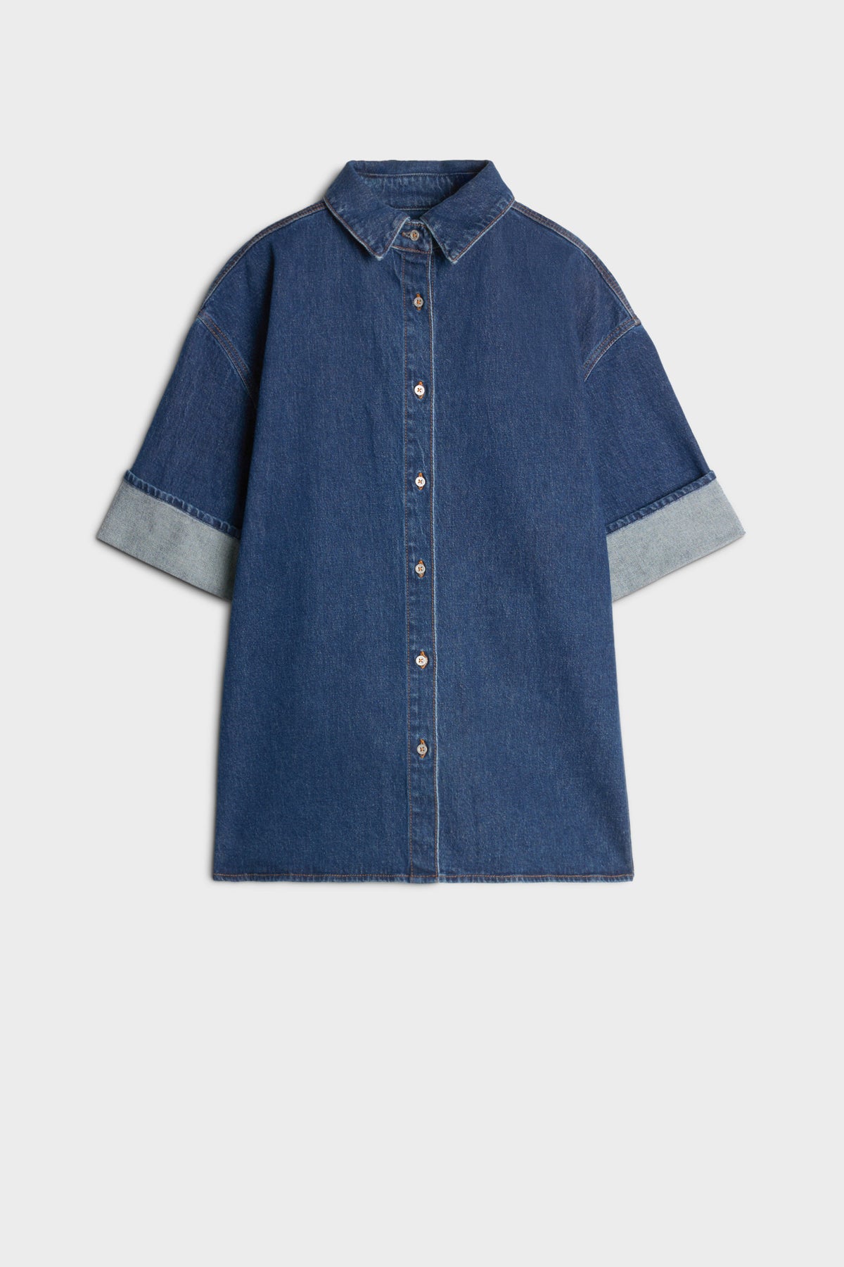 Camisa Mujer Mankind Nina Cuffed Overshirt | 7 for all mankind