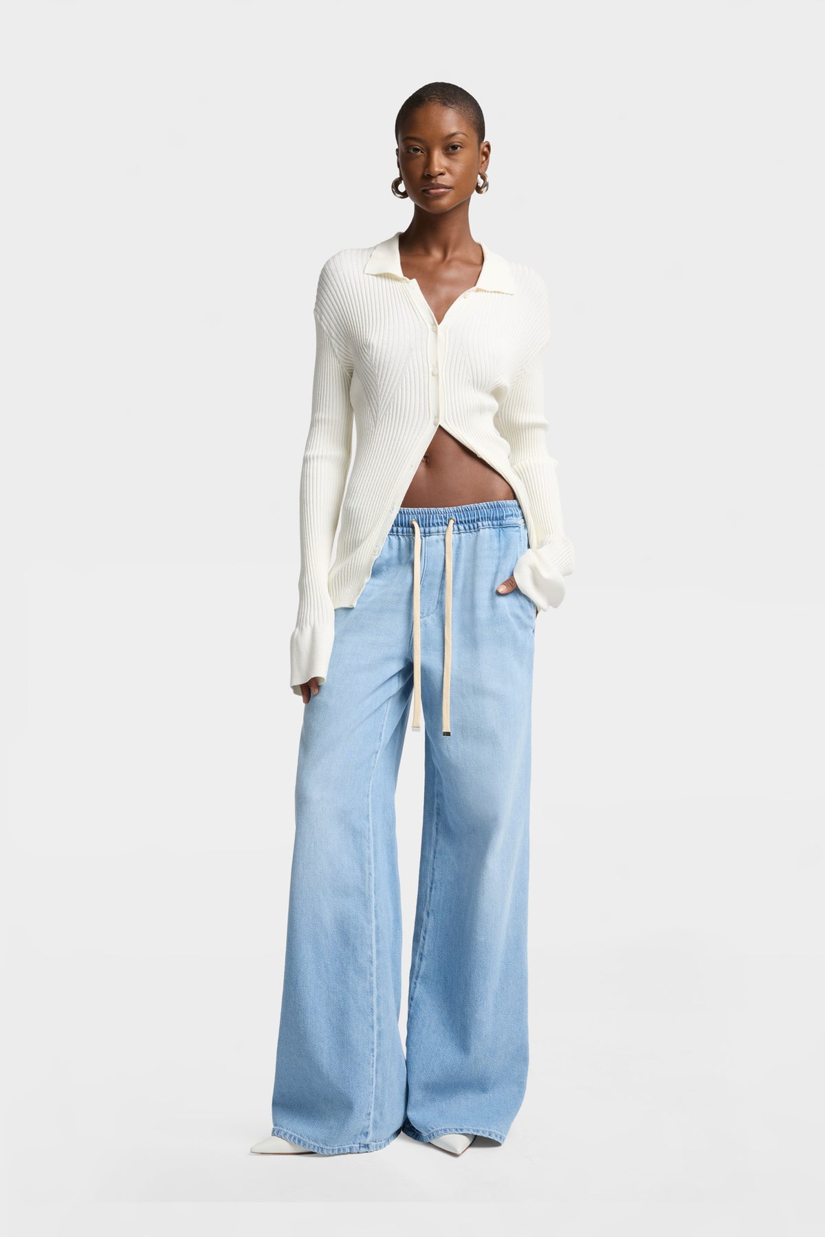 Pantalón Mujer Weightless Wide Leg Pant | 7 for all mankind